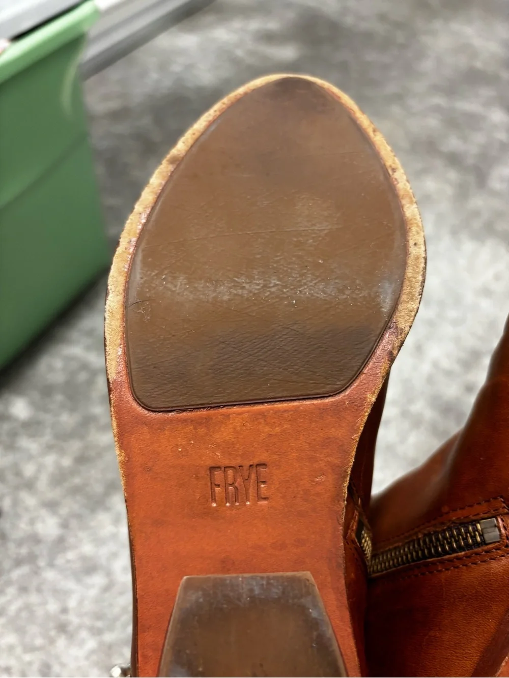 Frye Carson  piping bootie size 7.5